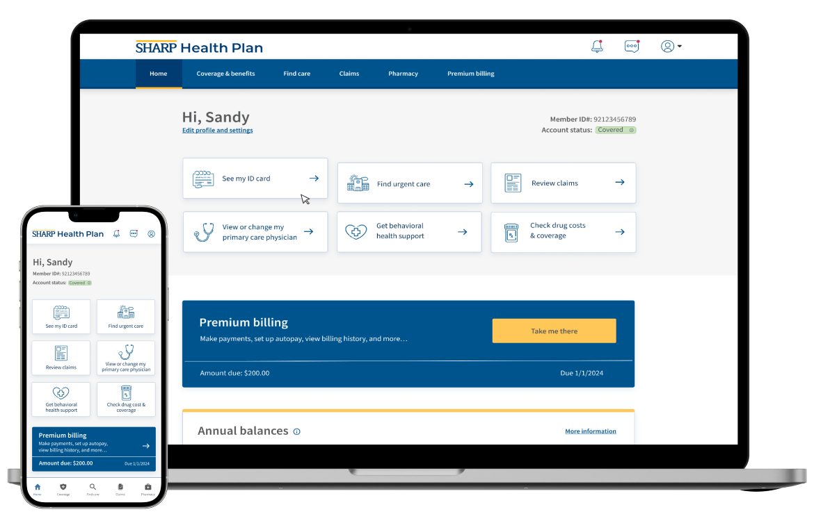 Sharp Healthcare patient management workflow